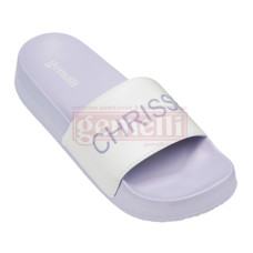 Damskie klapki Sia biały 372850Вwhite