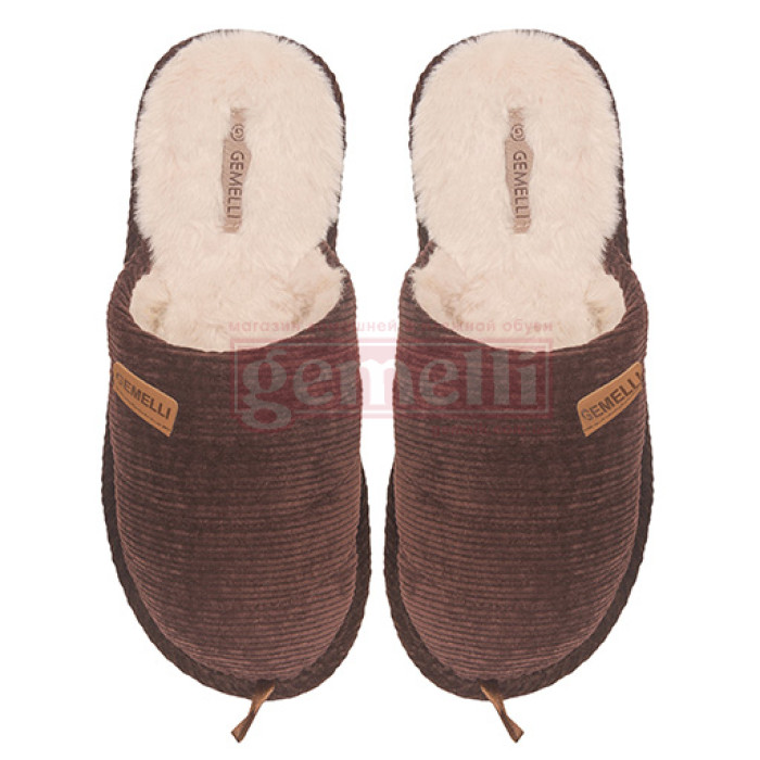 Women's slippers Funduk Brown