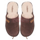 Women's slippers Funduk Brown