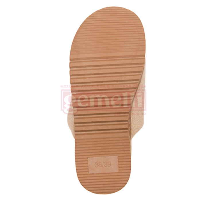 Women's slippers Kos Beige Insole