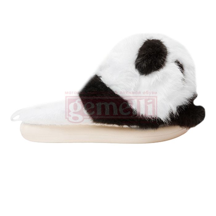 Women's slippers Panda White