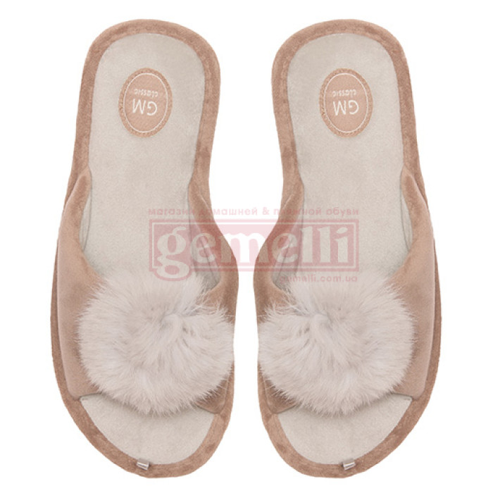 Women's slippers Pushinka Brown