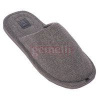 Kapcie męskie Damer ciemno szary 4823043358305DarkGray