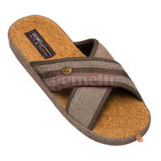 Мужские тапочки Отаман коричневый 4823043346753Brown