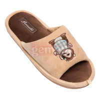 Kapcie damskie Burunduk mlekowy 4823043346418-milky