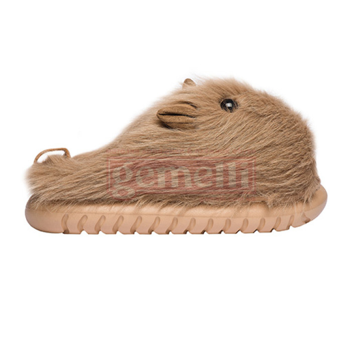 Женские тапочки Капибара бежевый 4823043357032Beige