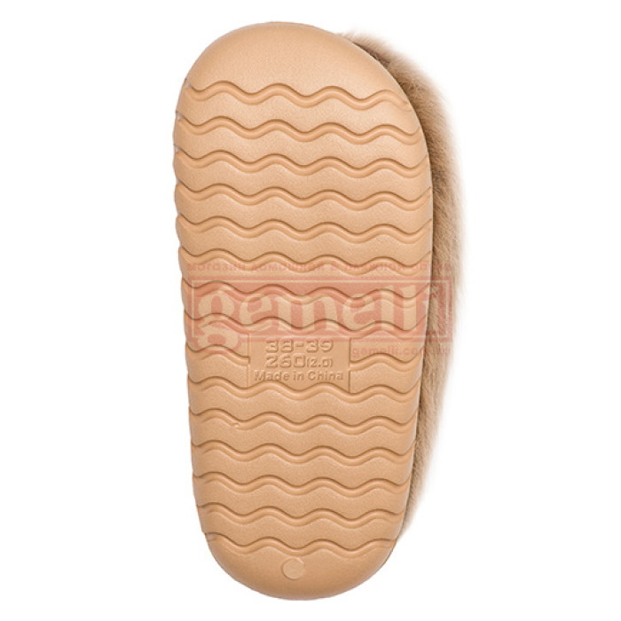 Женские тапочки Капибара бежевый 4823043357032Beige