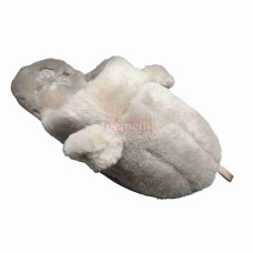 Women's slippers Lapka grey PW-231984Grey