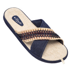 Women's slippers Merelin blue 4823043346906-blue