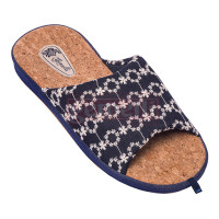 Kapcie damskie Ofeliya 3 ciemnoniebieski 4823043358190Dark-Bluecork