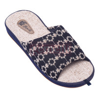 Women's slippers Ofeliya 3 Dark-Blue 4823043358190Dark-Blueflax
