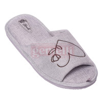 Kapcie damskie Ziznannya szary 4823043358503Gray